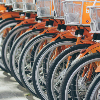 Vélos en libre-service / Bike-share schemes