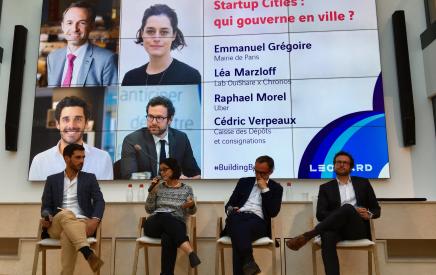 Startup cities : qui gouverne en ville ? avec Emmanuel Grégoire, Léa Marzloff, Raphael Morel et Cédric Verpeaux