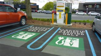 station de chargement voiture électrique