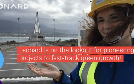 Leonard is on the lookout for pioneering projects to fast-track green growth!