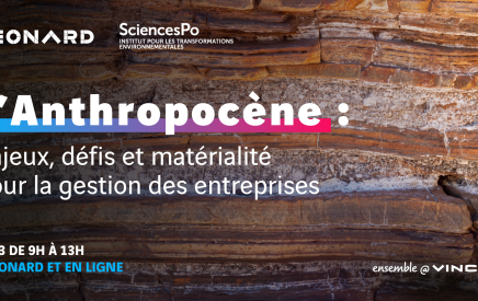 L’Anthropocène : enjeux pour la gestion des entreprises Une partie de la Colloque Anthropocène et stratégie d’entreprise collection