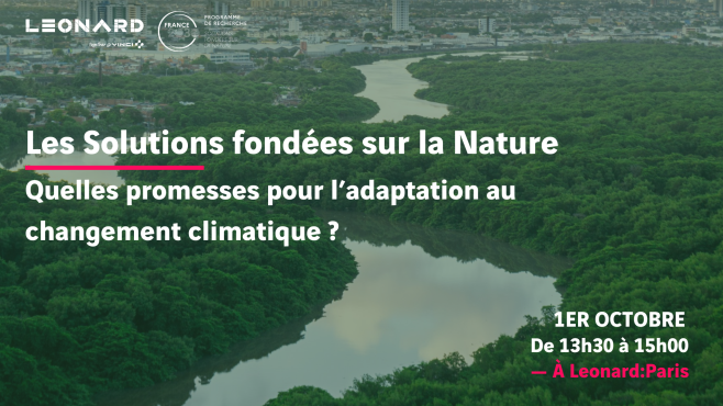 Visuel événement "Solutions fondées sur la Nature"