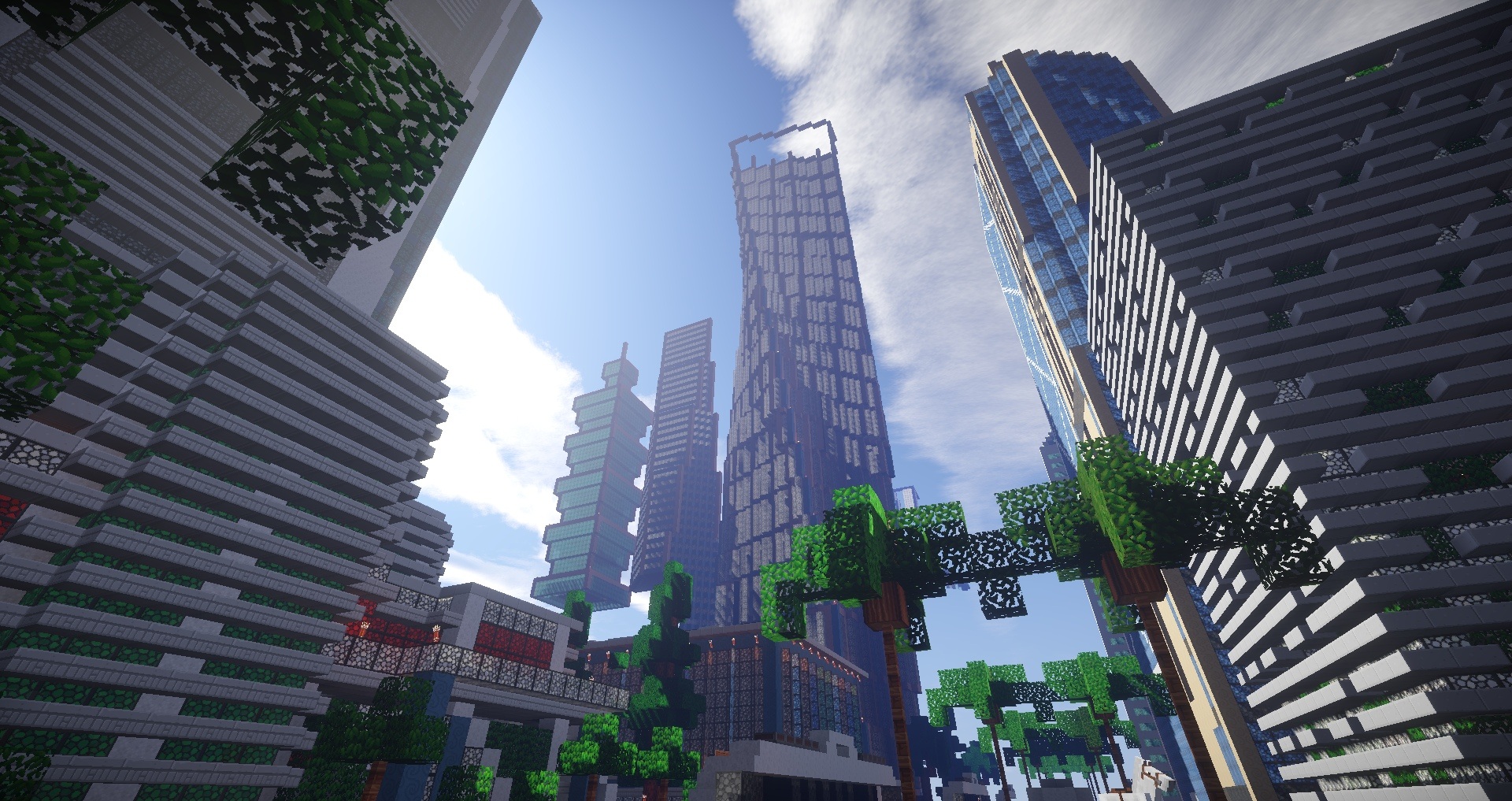 modern city maps minecraft