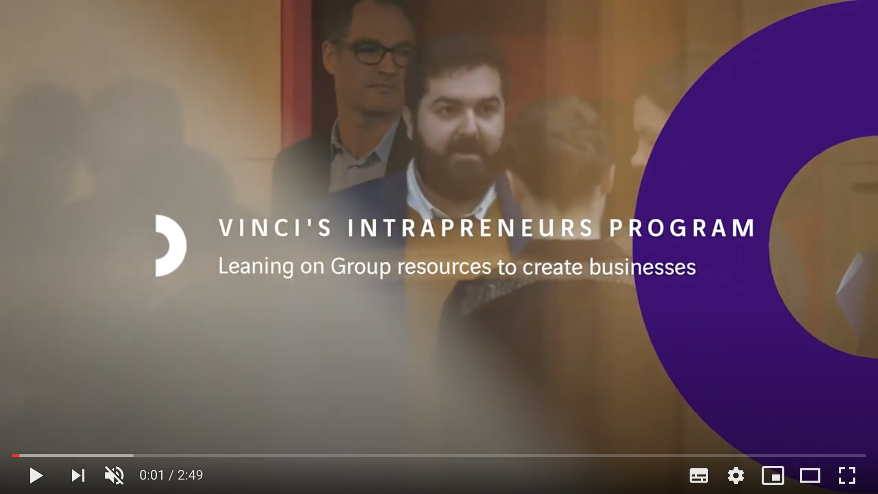 VINCI’s Intrapreneurs program: leaning on Group ressources to create businesses