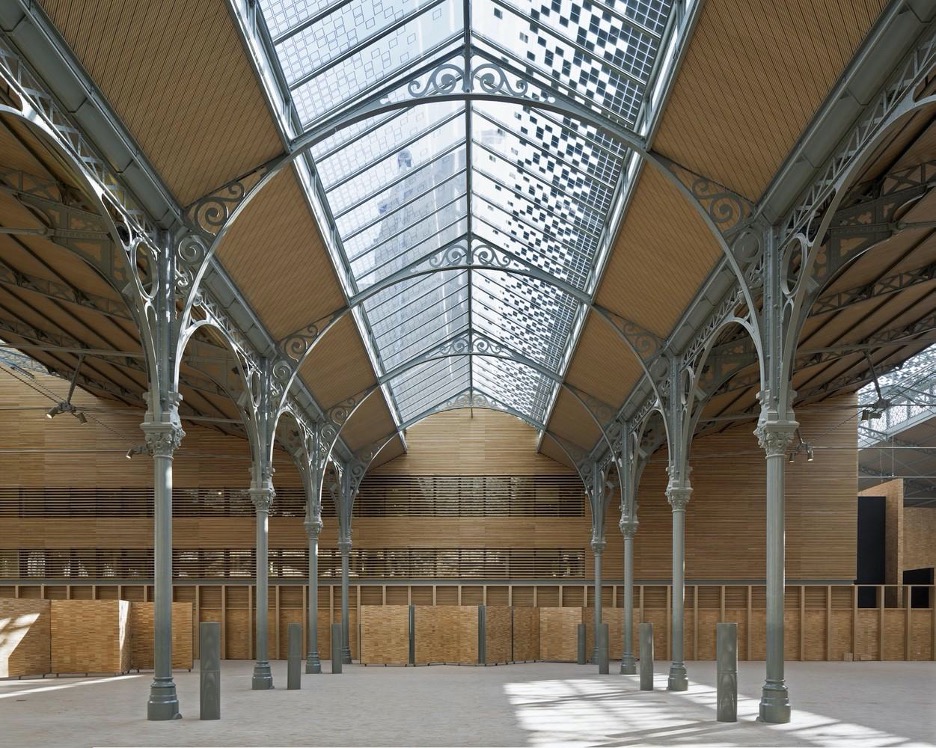 Le Carreau du Temple in Paris used to be an indoor market.