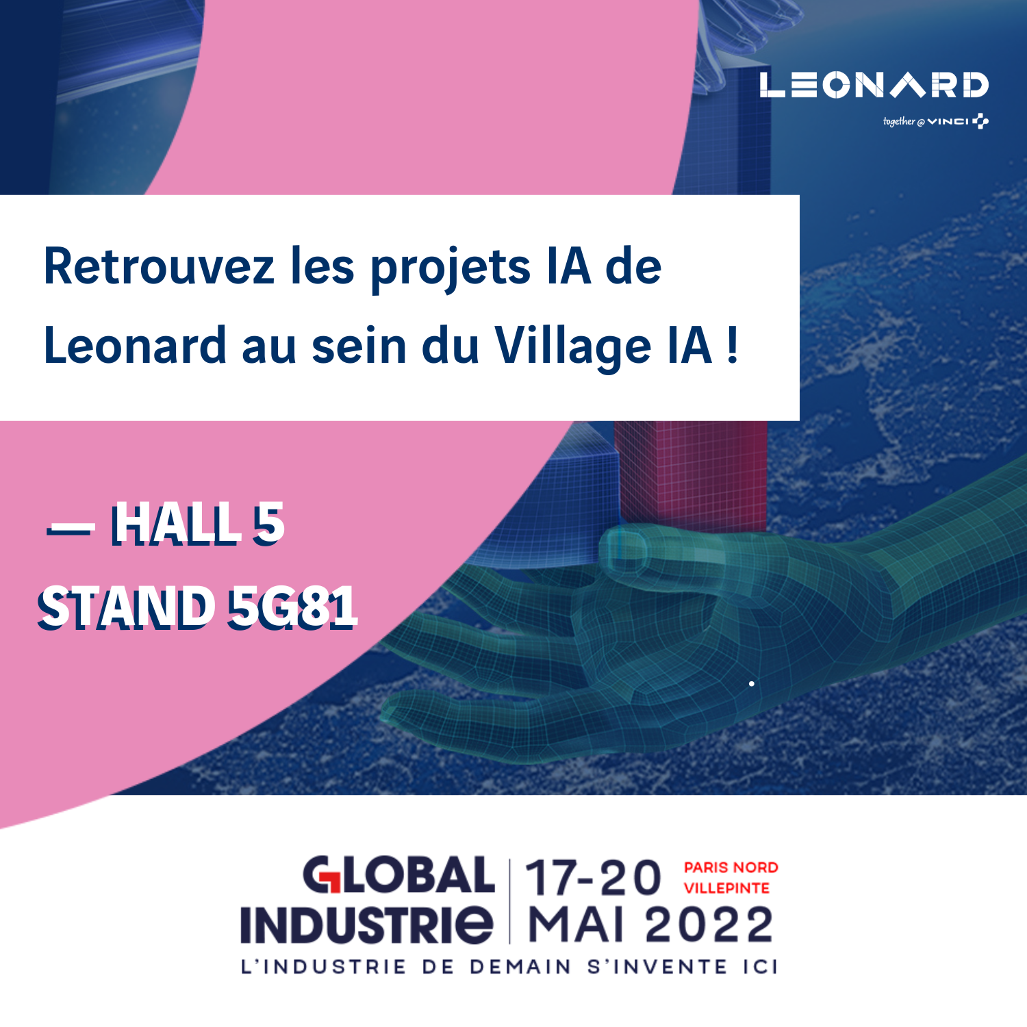 Leonard à Global Industrie : rendez-vous au Village IA 