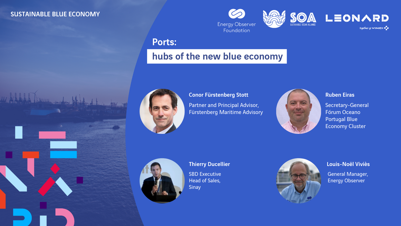 [Compte-rendu] « Les ports : nouveaux hubs de la sustainable blue economy » (3 octobre 2022)